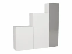 Outlet Armario modular con 1 espejo y 3 puertas - TELEZA Armario De Entrada