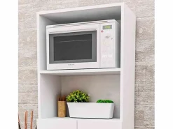 Catter house Armario Multiusos CATTERHOUSE Atenas 143 de 60x32x143 cm con 2 Baldas, 2 Puertas Inferiores y de Color