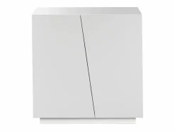 Armario multiusos Easy con 2 puertas mate 79,20x38x86 cm