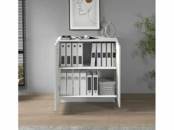 Armario multiusos Easy con 2 puertas mate 79,20x38x86 cm