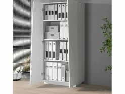 Armario multiusos Easy con 2 puertas mate 79,20x38x166 cm
