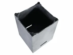 Vente-unique Armario para bombona de gas rectangular gris para gas en MGO - SEROZA Gris claro
