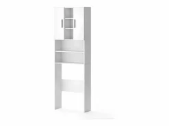 Vicco Armario para lavadora 64x25.6x190 luis Blanco
