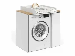 Clearance Vicco Armario para lavadora /artesano 93.6x60.3x88.2 viktor Blanco