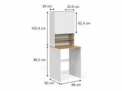 Vicco Armario para lavadora /artesano 68x60x88.2 viktor