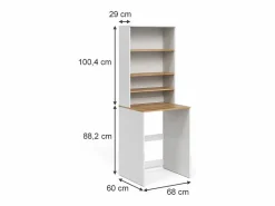 Vicco Armario para lavadora /artesano 66x60x88.2 viktor