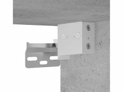 Sale Armario pared baño madera ingeniería hormigón 30x30x130 cm Columna De Baño