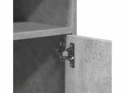 Armario rodante hormigón 60x48x81 cm madera de ingeniería