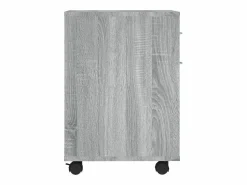 New Armario ruedas madera contrachapada Sonoma 45x38x54 cm Cajonera De Escritorio