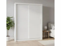 Outlet Armario Sava 2 puertas correderas mate 201x150,5x58,7 cm Armario