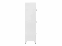 Discount Armario taquilla con 3 compartimentos 38x45x180 cm Cajonera De Escritorio