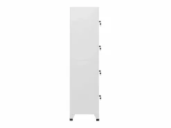 vidaxl Armario taquilla con 4 compartimentos 38x45x180 cm