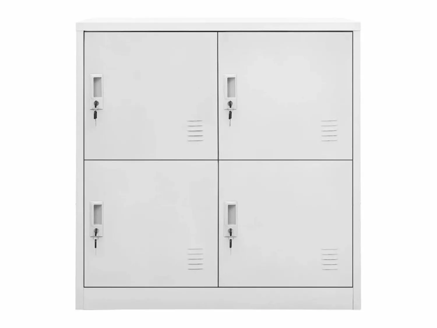 Hot vidaxl Armario taquilla de acero claro 90x45x92,5 cm Gris