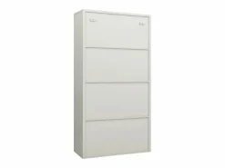 Hot Armario Taquilla Claro 90x40x180 cm Acero Armario Oficina