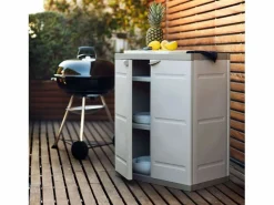 Armario Titanium Ext. 2 Puertas Abatibles resina 70x88x41 cm