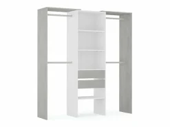 Armario vestidor Dress 179cm x 202cm -Cemento