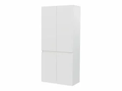 Best Armario 70x40x170 cm - 4 puertas - con varilla para colgar ropa - Armario
