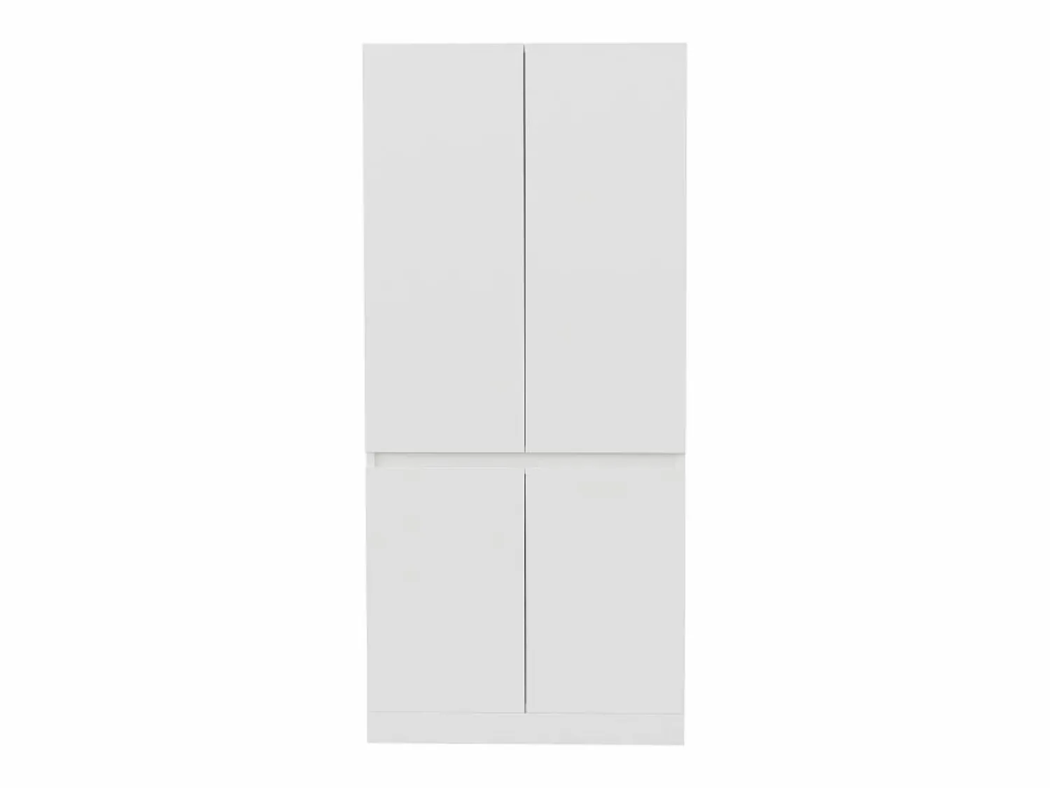 Best Armario 70x40x170 cm - 4 puertas - con varilla para colgar ropa - Armario