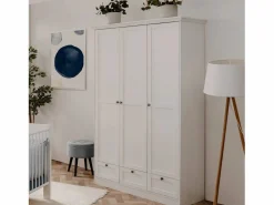 Armario 120x200x51 cm Mueble Perchero