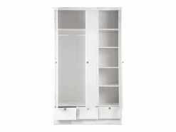 Armario 120x200x51 cm Mueble Perchero