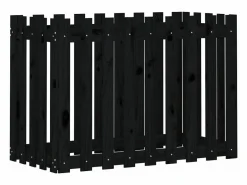 Sale Arriate elevado jardín con valla madera pino 100x50x70cm Jardinera