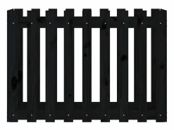 Sale Arriate elevado jardín con valla madera pino 100x50x70cm Jardinera