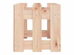Online Arriate elevado jardín con valla madera maciza pino 100x30x30cm Jardinera
