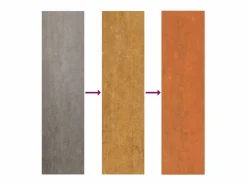 Clicnbuy Arriate oxidado de acero corten 129x129x45 cm