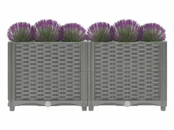 Discount Meubles Cosy Arriate polipropileno 80x40x38 cm Gris