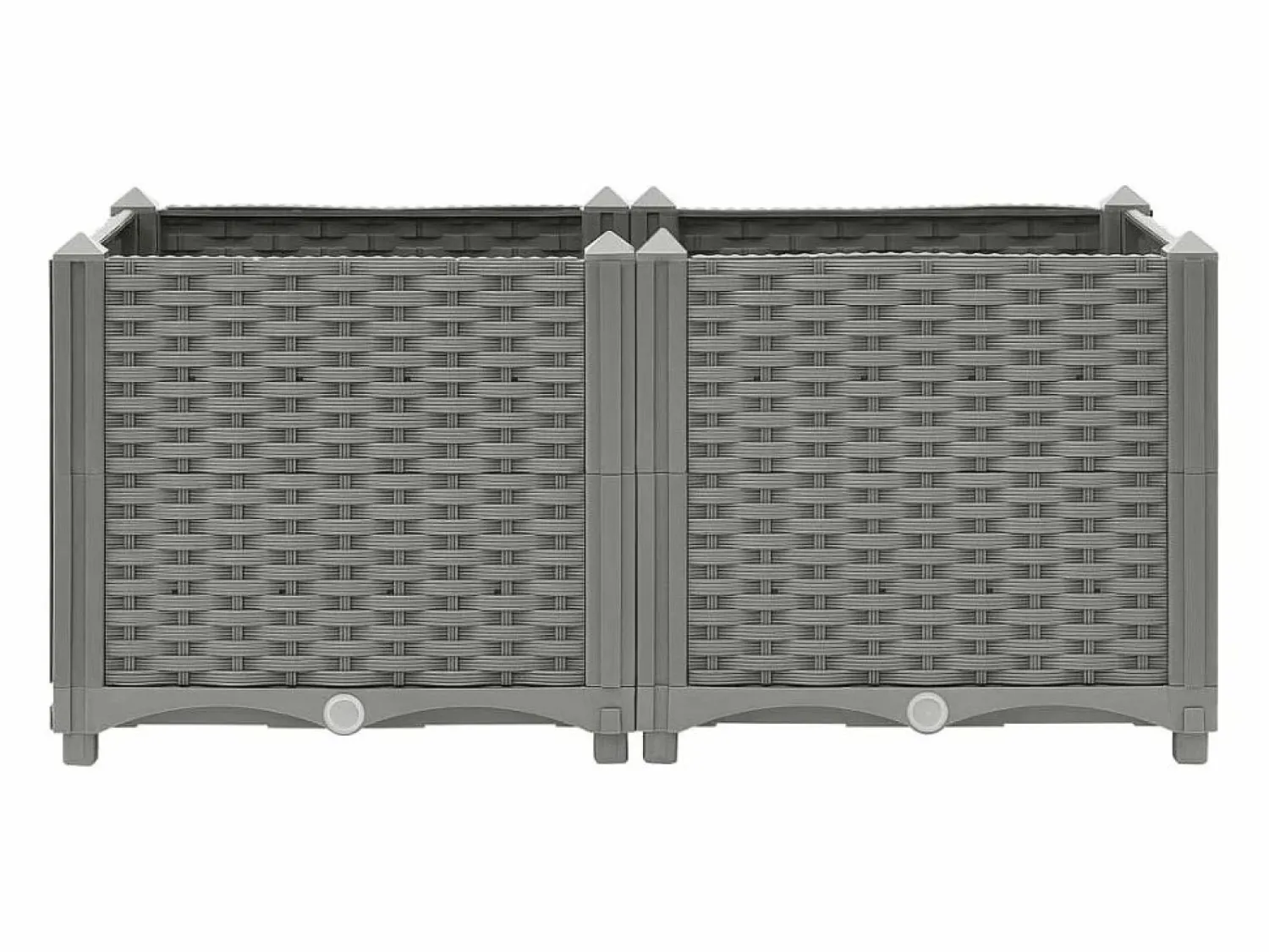 Discount Meubles Cosy Arriate polipropileno 80x40x38 cm Gris