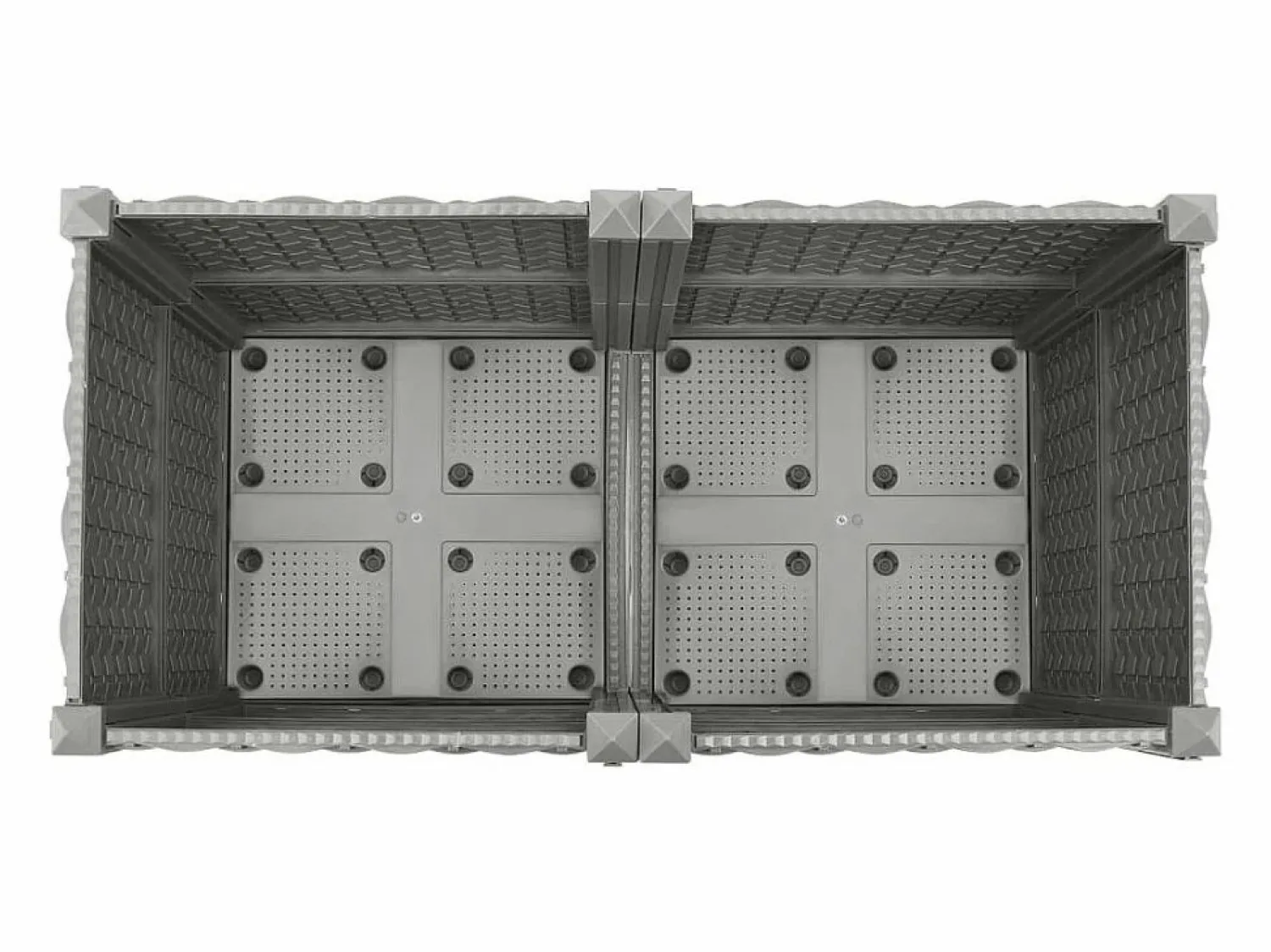 Discount Meubles Cosy Arriate polipropileno 80x40x38 cm Gris
