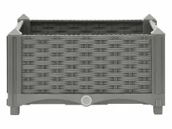Best Clicnbuy Arriate polipropileno 40x40x23 cm Gris
