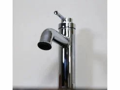 Online Essebagno Art Deco Mezclador bajo de lavabo cromado Plateado