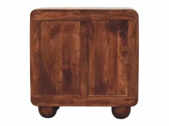 Best Artisan Furniture Madera maciza Baúl redondeado con 3 cajones Cómoda