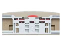 Discount Helloshop26 Asiento de inodoro con cierre suave ovalado 02_0002922 Beige