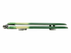 Best Helloshop26 Asiento de inodoro con tapa de cierre suave MDF con gotas de agua 02_0002935 Verde