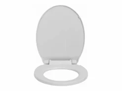Helloshop26 Asiento de inodoro con tapa de cierre suave claro ovalado 02_0002915