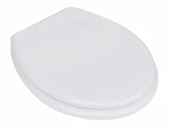 Helloshop26 Asiento de inodoro con tapa taza de inodoro estándar MDF 02_0002878