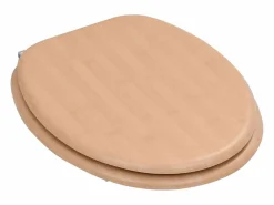 Best Asiento de inodoro con tapa diseño MDF estilo bambú 02_0002897 Tapa De Inodoro
