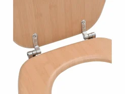 Best Asiento de inodoro con tapa diseño MDF estilo bambú 02_0002897 Tapa De Inodoro