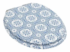 Discount Asiento de inodoro de MDF con tapa de cierre suave acabado porcelana 02_0002904 Tapa De Inodoro