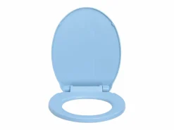 Sale Helloshop26 Asiento de inodoro ovalado de cierre suave 02_0002924 Azul