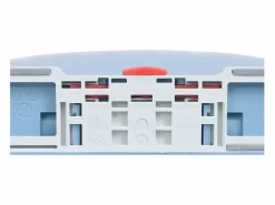 Sale Helloshop26 Asiento de inodoro ovalado de cierre suave 02_0002924 Azul