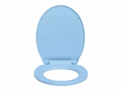 Sale Helloshop26 Asiento de inodoro ovalado de cierre suave 02_0002923 Azul