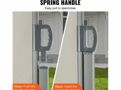 Auvent Laterales Retractil SucceBuy, 180 x 350 cm, Escreen de Privacidad para Terraza y Separador de Valla,