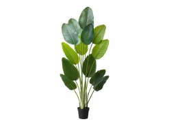 Ave del Paraíso Artificial SucceBuy, 1,8 m, Planta Artificial Tropical en Maceta, Falso Árbol Tropical, Planta Falsa Hojas Polietileno para Salón Verde
