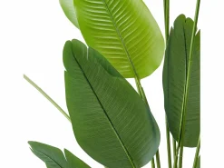 Ave del Paraíso Artificial SucceBuy, 1,8 m, Planta Artificial Tropical en Maceta, Falso Árbol Tropical, Planta Falsa Hojas Polietileno para Salón Verde