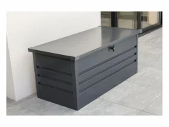 Sale City Garden baú de jardín de acero galvanizado Gris antracita