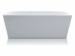 Hot Shower & Design Bañera acrílica blanca, 255L, 180 x 75 x 58 cm, DIVINA Blanco