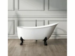Sale ROGIER & MOTHES Bañera con patas BALMAIN 161 cm patas LEÓN BLANCAS Blanco